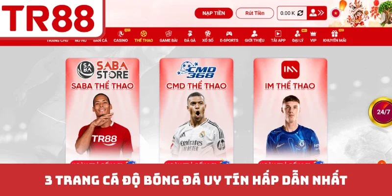 3 Trang Cá Độ Bóng Đá Uy Tín Hấp Dẫn - Hoàn Trả Vô Tận