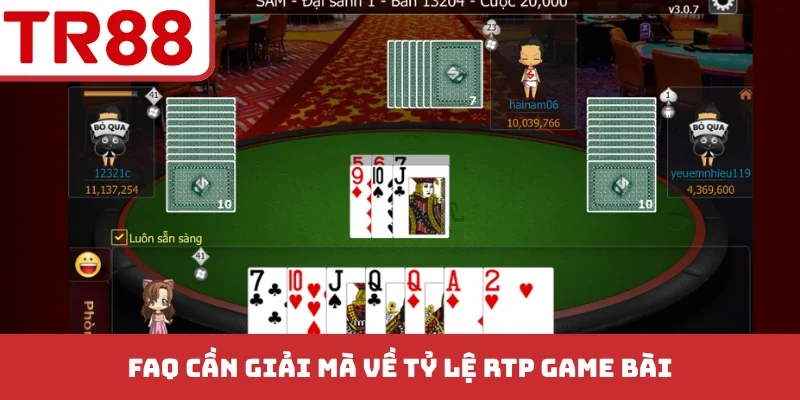Tỷ Lệ RTP Game Bài Là Gì? Cẩm Nang Kiếm Tiền Hiệu Quả