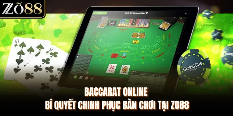 Baccarat Online - Bí Quyết Chinh Phục Bàn Chơi Tại ZO88