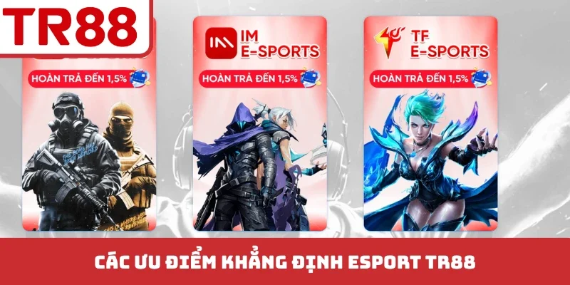 Esport TR88 - Cá Cược Thể Thao Điện Tử Uy Tín Hàng Đầu