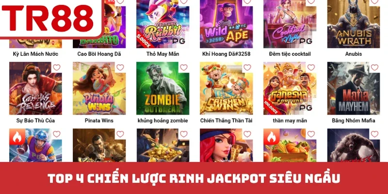 Nổ hũ TR88 - Giải Mã Bí Mật Từ 4 Sảnh Game Hàng Đầu