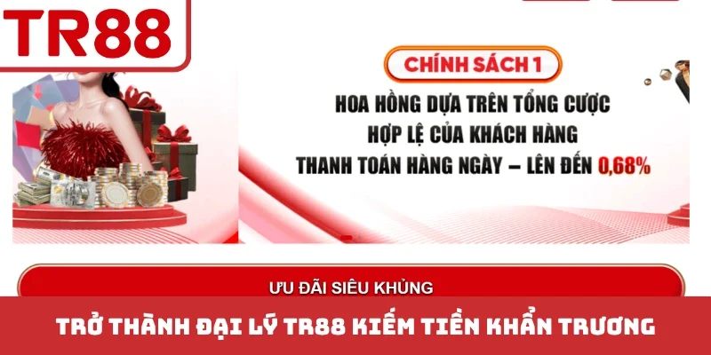Đại Lý TR88 - Hợp Tác Độc Quyền, Hoa Hồng Siêu Khủng